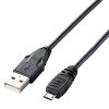 ELECOM USB2.0ケーブル TypeA-microB タブレットPC用 長さ1.0m TB-AMB10BK