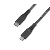 アイリスオーヤマ 高耐久USB-C to Lightningケーブル 1m ブラック ICCL-C10-B