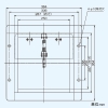 日本キヤリア(東芝) 防火ダンパー付ウェザーカバー 有圧換気扇用 鋼板製 25cm用 産業用換気扇別売部品 防火ダンパー付ウェザーカバー 有圧換気扇用 鋼板製 25cm用 産業用換気扇別売部品 C-25DP2 画像2