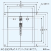 東芝 防火ダンパー付ウェザーカバー インテリア有圧換気扇用 ステンレス製 35cm用 産業用換気扇別売部品 防火ダンパー付ウェザーカバー インテリア有圧換気扇用 ステンレス製 35cm用 産業用換気扇別売部品 C-35SDPA 画像2