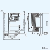 日本キヤリア(東芝) 産業用換気扇三相200Vインバーター 適用モータ出力2.2kW 強制風冷(冷却ファン有り) 産業用換気扇三相200Vインバーター 適用モータ出力2.2kW 強制風冷(冷却ファン有り) FVF-S152022PY1 画像2