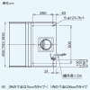 日本キヤリア(東芝) レンジフードファン ≪キャッチ&クリーン≫ 深形 三分割構造 シロッコファンタイプ 標準タイプ 60cm巾 BL&#8546;型 接続ダクトφ150mm ブラック レンジフードファン ≪キャッチ&クリーン≫ 深形 三分割構造 シロッコファンタイプ 標準タイプ 60cm巾 BL&#8546;型 接続ダクトφ150mm ブラック VFR-63LJB(K) 画像2