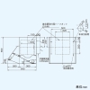 日本キヤリア(東芝) レンジフードファン 深形 戸建住宅用 プロぺラタイプ 標準タイプ 60cm巾 ブラック レンジフードファン 深形 戸建住宅用 プロぺラタイプ 標準タイプ 60cm巾 ブラック VKH-60L1(K) 画像3