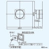 東芝 リフォームアタッチメント レンジフードファン用 薄型インテリア形用 レンジフードファン別売部品 リフォームアタッチメント レンジフードファン用 薄型インテリア形用 レンジフードファン別売部品 PT-150R 画像2