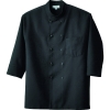 アイトス コックシャツ(男女兼用) ブラック S AZ861201010S