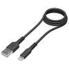 多摩電子工業 ライトニングソフトタフケーブル USB-A-Lightningコネクタ ケーブル長1m ブラック TH245LT10K