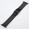 ELECOM フォーマルステンレスバンド Apple Watch(44・42mm)用 バンドサイズ150〜205mm 留め具三つ折れプッシュ式 調整工具付 ブラック AW-44BDSS1BK