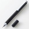 ELECOM タッチペン ディスクタイプ ペン先約7mm マグネットキャップ付 ブラック P-TPD02BK