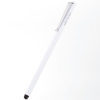 ELECOM スリムタッチペン 細ペン軸タイプ ペン先約4.5mm 交換用ペン先2個付 ホワイト P-TPSLIMWH