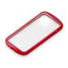 PGA iPhone 12/12 Pro用 ガラスタフケース ラウンドタイプ レッド PG-20GGT02RD
