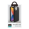 PGA iPhone 12/12 Pro用 シリコンスリムケース ブラック iPhone 12/12 Pro用 シリコンスリムケース ブラック PG-20GSC01BK 画像2