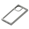 PGA iPhone 13 Pro用 ガラスタフケース スクエアタイプ グレー PG-21NGT06GY