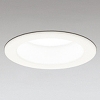 オーデリック LEDベースダウンライト 小型 R15 クラス2 高気密SB形 白熱灯器具40Wクラス LED一体型 昼白色 非調光タイプ 拡散配光 埋込穴φ75 オフホワイト OD361065R