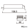 オーデリック 直流電源装置 C600 PMW調光 AC100〜242V 屋内用 定格消費電力10.9W 直流電源装置 C600 PMW調光 AC100〜242V 屋内用 定格消費電力10.9W XA606001P 画像2