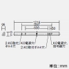 DAIKO LED長形ベースライト 40形 直付形 ウォールウォッシャー 一般用 6900lmクラス FHF32形高出力型×2灯相当 調光 昼白色 LED長形ベースライト 40形 直付形 ウォールウォッシャー 一般用 6900lmクラス FHF32形高出力型×2灯相当 調光 昼白色 LZB-92420XW+LZA-92818W 画像2