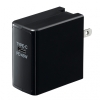ヤザワ PD対応USBアダプター1ポート45W ブラック VFPD45BK