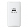 ヤザワ PD対応USBアダプター1ポート45W ホワイト PD対応USBアダプター1ポート45W ホワイト VFPD45WH 画像2