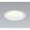 コイズミ照明 LEDパネルダウンライト リニューアル対応幅広枠タイプ ベースタイプ 高気密SB形 防雨・防湿型 白熱球100W相当 埋込穴φ125mm 調光 電球色 散光配光 AD7109W27