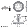 コイズミ照明 【生産完了品】高天井用LEDベースライト 20000lmクラス HID400W相当 調光 昼白色 電源別置 高天井用LEDベースライト 20000lmクラス HID400W相当 調光 昼白色 電源別置 XH92056L 画像2