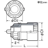 未来工業 【生産完了品】コネクタ PF管用 コネクタ PF管用 MFSK16GK 画像2