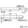 コイズミ照明 LED間接照明 《シェルフズコンパクトライン》 100V専用 ミドルパワー 全長900mmタイプ 調光 電球色(3000K) LED間接照明 《シェルフズコンパクトライン》 100V専用 ミドルパワー 全長900mmタイプ 調光 電球色(3000K) AL50378 画像2