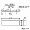 コイズミ照明 【生産完了品】LEDベースライト 《フラットシームレススリム》 直付型 L600mm 調光 電球色(2700K) マットシルバー LEDベースライト 《フラットシームレススリム》 直付型 L600mm 調光 電球色(2700K) マットシルバー AH51595 画像2