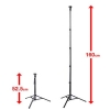サンワサプライ ロングスタンド 最大160cm伸縮可能 三脚カメラネジ対応 ロングスタンド 最大160cm伸縮可能 三脚カメラネジ対応 DG-CAM30 画像2