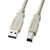 サンワサプライ 省エネパッケージ USBケーブル2重ケーブル ツイストペア 3m ホワイト KU-3000K3