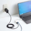 サンワサプライ USB3.2 TypeC-LAN変換アダプタ PD対応 ギガビット対応 高速ネットワーク通信可能 ホワイト USB3.2 TypeC-LAN変換アダプタ PD対応 ギガビット対応 高速ネットワーク通信可能 ホワイト USB-CVLAN7W 画像3