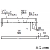 コイズミ照明 直管形LEDランプ搭載ベースライト 埋込型 Cチャンネル回避 2500lmタイプ 調光 白色 直管形LEDランプ搭載ベースライト 埋込型 Cチャンネル回避 2500lmタイプ 調光 白色 XD90004L+XE41274L*2 画像2