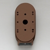 オーデリック ベース型センサー 防雨型 明暗センサー タイマー付 壁面取付専用 鉄錆色 OA253380