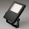 オーデリック LED投光器 防雨型 水銀灯400W相当 LED一体型 電球色 非調光タイプ ナロー配光 壁面・天井面・床面取付兼用 ブラック XG454064