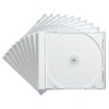 サンワサプライ Blu-ray・DVD・CDケース(10枚セット・ホワイト) Blu-ray・DVD・CDケース(10枚セット・ホワイト) FCD-PN10WN 画像1