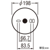 オーデリック 【生産完了品】LED小型シーリングライト 高演色LED FCL30W相当 LED電球フラット形 口金GX53-1a 電球色 非調光タイプ エボニーブラウン色モール LED小型シーリングライト 高演色LED FCL30W相当 LED電球フラット形 口金GX53-1a 電球色 非調光タイプ エボニーブラウン色モール OL291115LR 画像2