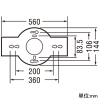 オーデリック 【生産完了品】LED和風ペンダントライト 高演色LED Hf32W定格出力×2灯相当 LED一体型 電球色 非調光タイプ 黒色・和紙調不織布貼り LED和風ペンダントライト 高演色LED Hf32W定格出力×2灯相当 LED一体型 電球色 非調光タイプ 黒色・和紙調不織布貼り OP252437R 画像2