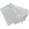 トラスコ中山 マイクロファイバーカラー雑巾(5枚入) 白 MFCT5P-W