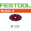 FESTOOL サンドペーパー RU2 D125 P60 50枚入り(499094) 00523852