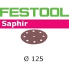 FESTOOL サンドペーパー SA D125 P24 25枚入り(493124) 00524658