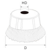 バーテック カップブラシ C0.27 CW-C25-75-16 カップブラシ C0.27 CW-C25-75-16 10076700 画像2