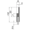 バーテック バーカットCHSタイプ BF6-CHS 25M NY0.2黒 バーカットCHSタイプ BF6-CHS 25M NY0.2黒 21190625 画像2