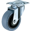 ハンマー 静音旋回式ゴム車輪(ナイロンホイール・ラジアルボールベアリング)75mm 420BBS-FR75