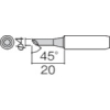 白光 こて先 4C型 面のみ 900L-T-4CF