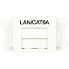 パンドウイット JISプレート用シャッター付きアダプタ 白 LAN・CAT6A (10個入) CMAOSSP6AMW-X