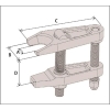 ハスコー タイロッドジョイントリムーバーM/φ22 タイロッドジョイントリムーバーM/φ22 JF-430M22 画像2