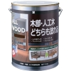 BANーZI 木部・人工木用塗料 ALL WOOD 3L ウォルナット 15-30D K-ALW/L30E7
