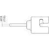 白光 ノズル シングル 2.5MM N51-01