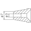 白光 ノズル/3.0mm N60-07