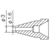 白光 ノズル 1.6MM N61-10