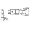 白光 ノズル 4X1MM N61-16