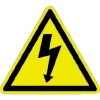 パンドウイット ISO警告ラベル 感電注意 (100枚入) PESW-A-1Y
